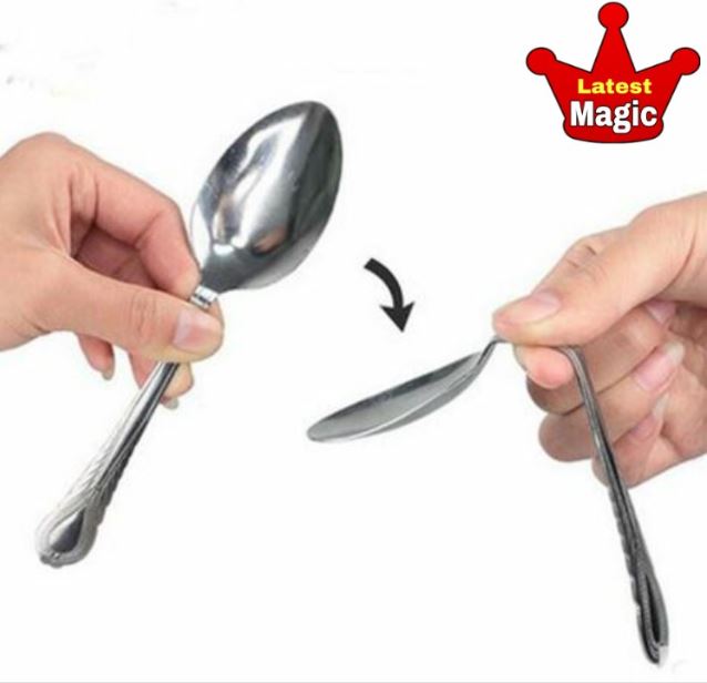 Bend Spoon Bending Magic Tricks Street Close Up Magic Tricks Family Kids Adult Magic Joke Toy
