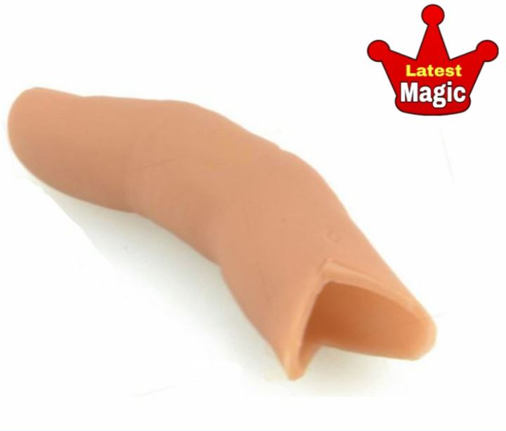 1pcs Fake Finger Sixth Middle Finger Appearing And Vanishing Magic Tricks Illusion Magician Prop Juegos De Magia Kids Toy